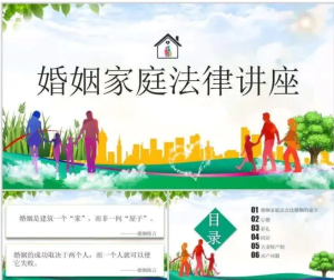 250627婚姻法  婚姻家庭法法律法规知识介绍培训讲座PPT课件