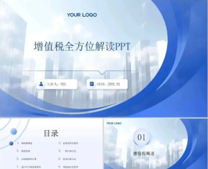 250719增值税  增值税培训PPT成品课件