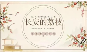 250729长安的荔枝   长安的荔枝名著阅读分享ppt模板