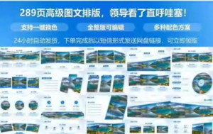 260216图文【PPT模板】289页高级PPT图文排版，领导看了直呼哇塞