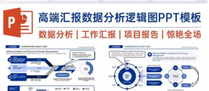 260127数据分析【PPT模板】214页高端数据分析逻辑图表工作汇报PPT模板